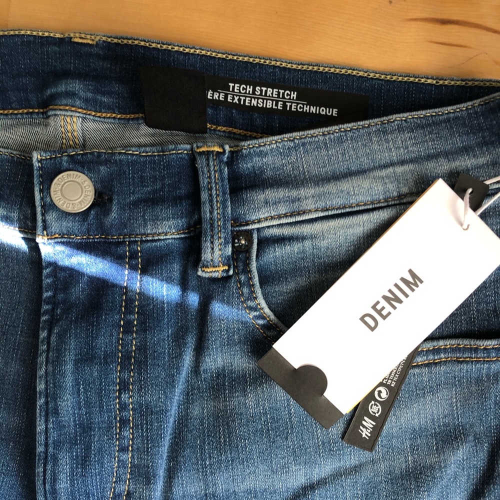 H&M tech stretch jeans 36x34